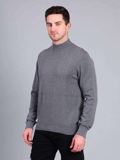 Stylox Men’s Solid Winter Sweater | Soft Knit Full Sleeve Pullover | Classic Casual Wear