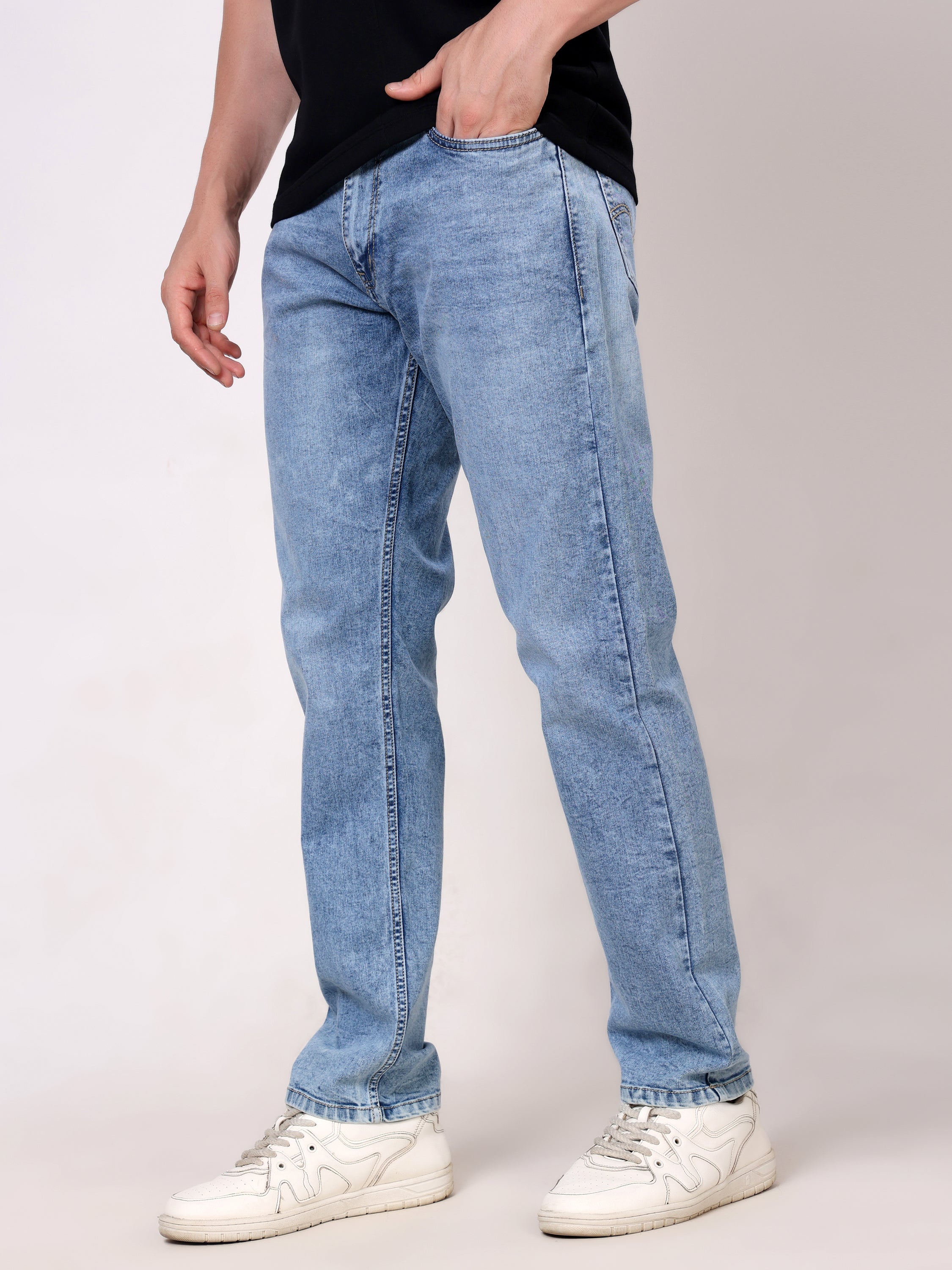 Stylox Men's Slim Fit Stretchable Denim Jeans