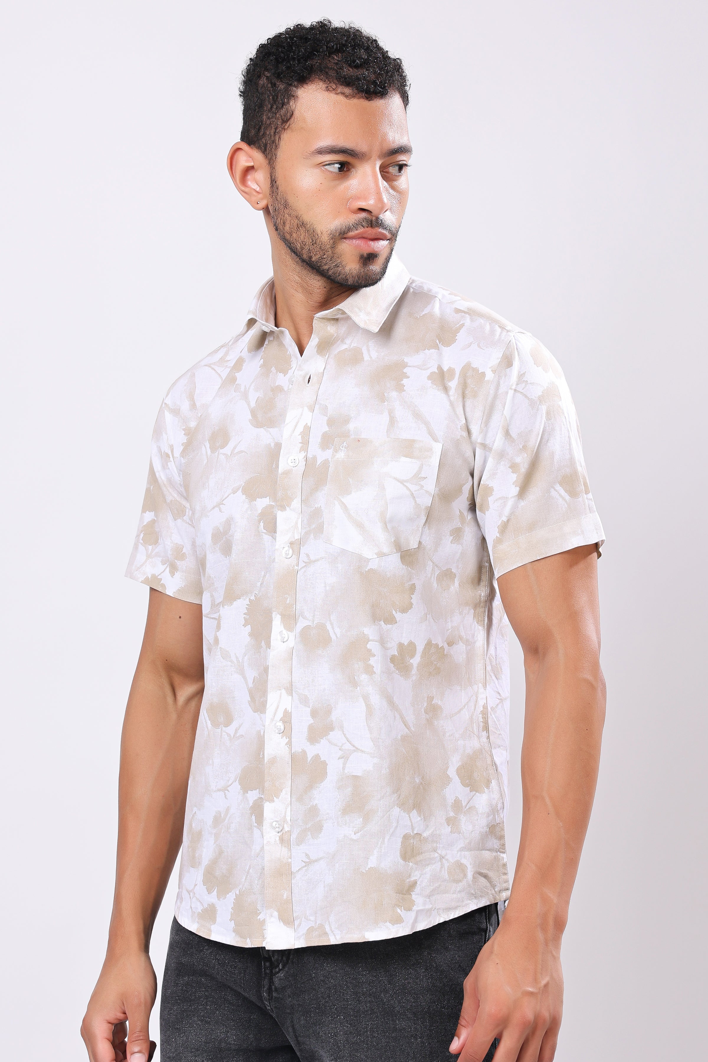 Stylox Printed Half Sleeve Casual Shirt - Stylox