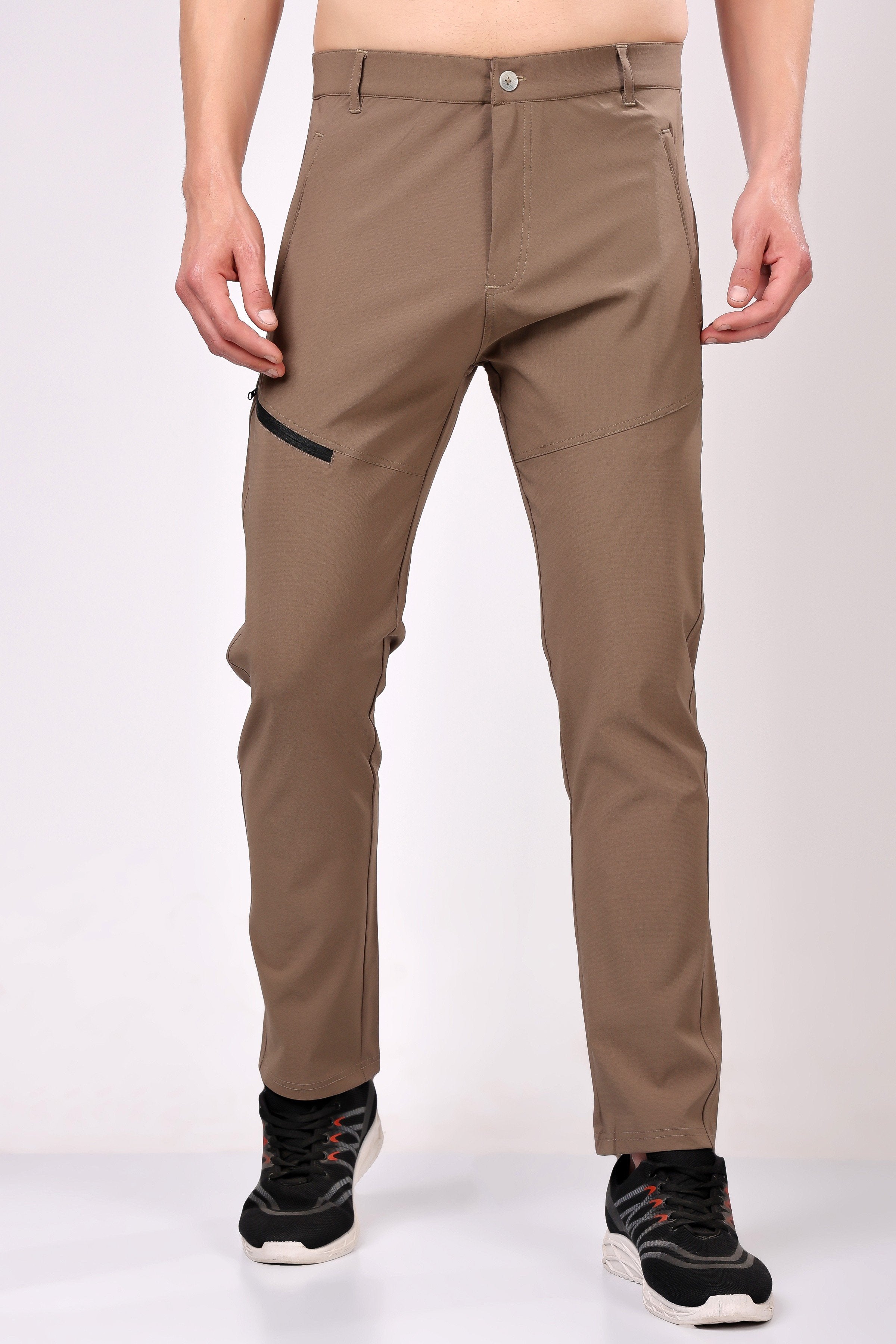 Stylox Men’s Classic Fit Trousers – Comfortable Formal & Casual Wear