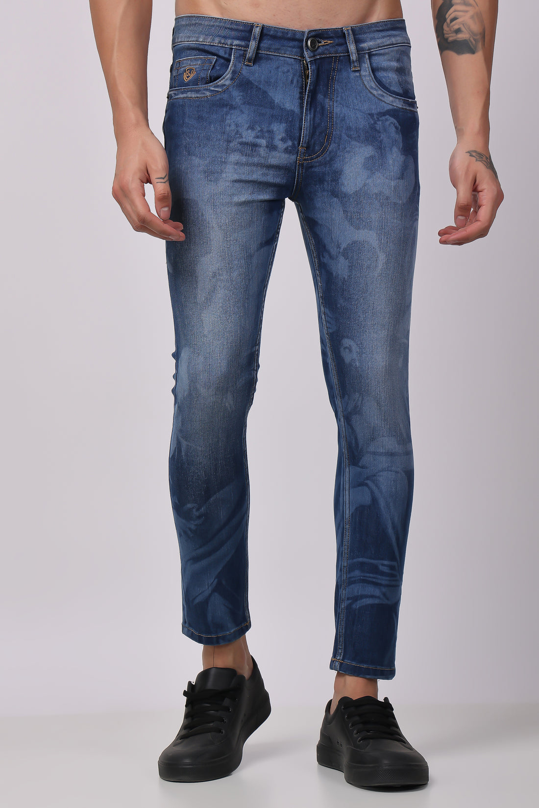 Stylox Men Ankle Fit Jeans