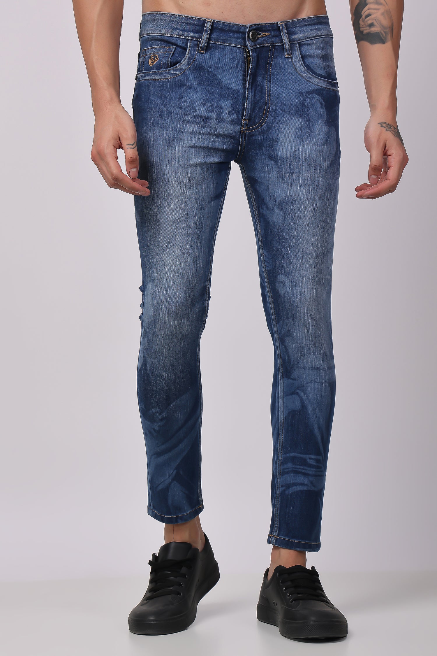 Stylox Men Ankle Fit Jeans