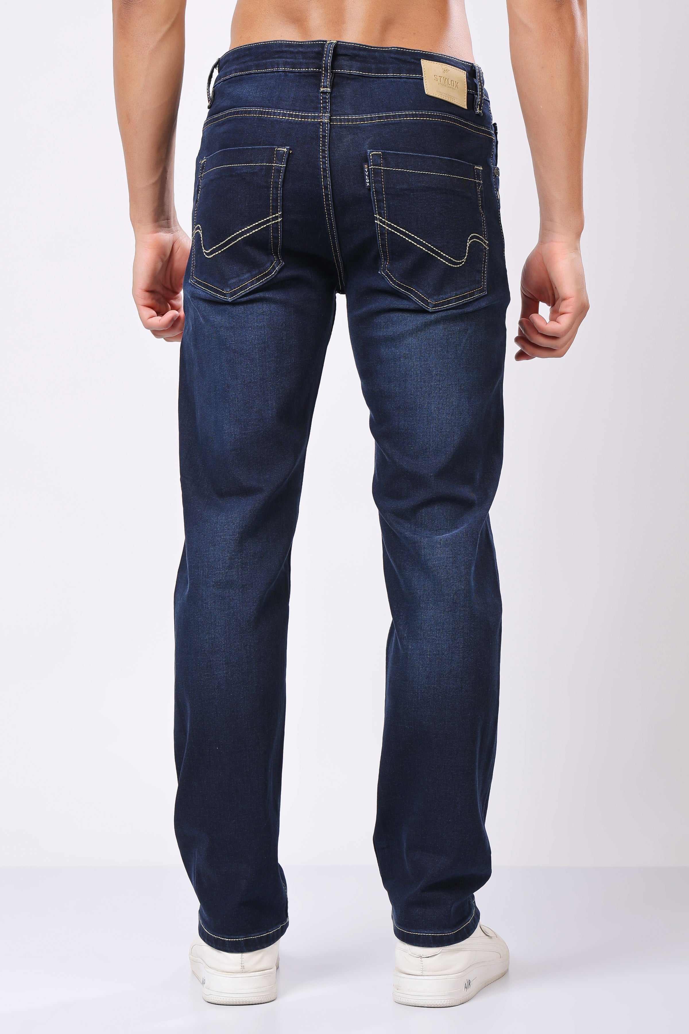 Stylox Comfort Fit Jeans for Men's | Dark Blue, Light Blue, Mid Light Blue &  Mid Dark Blue |