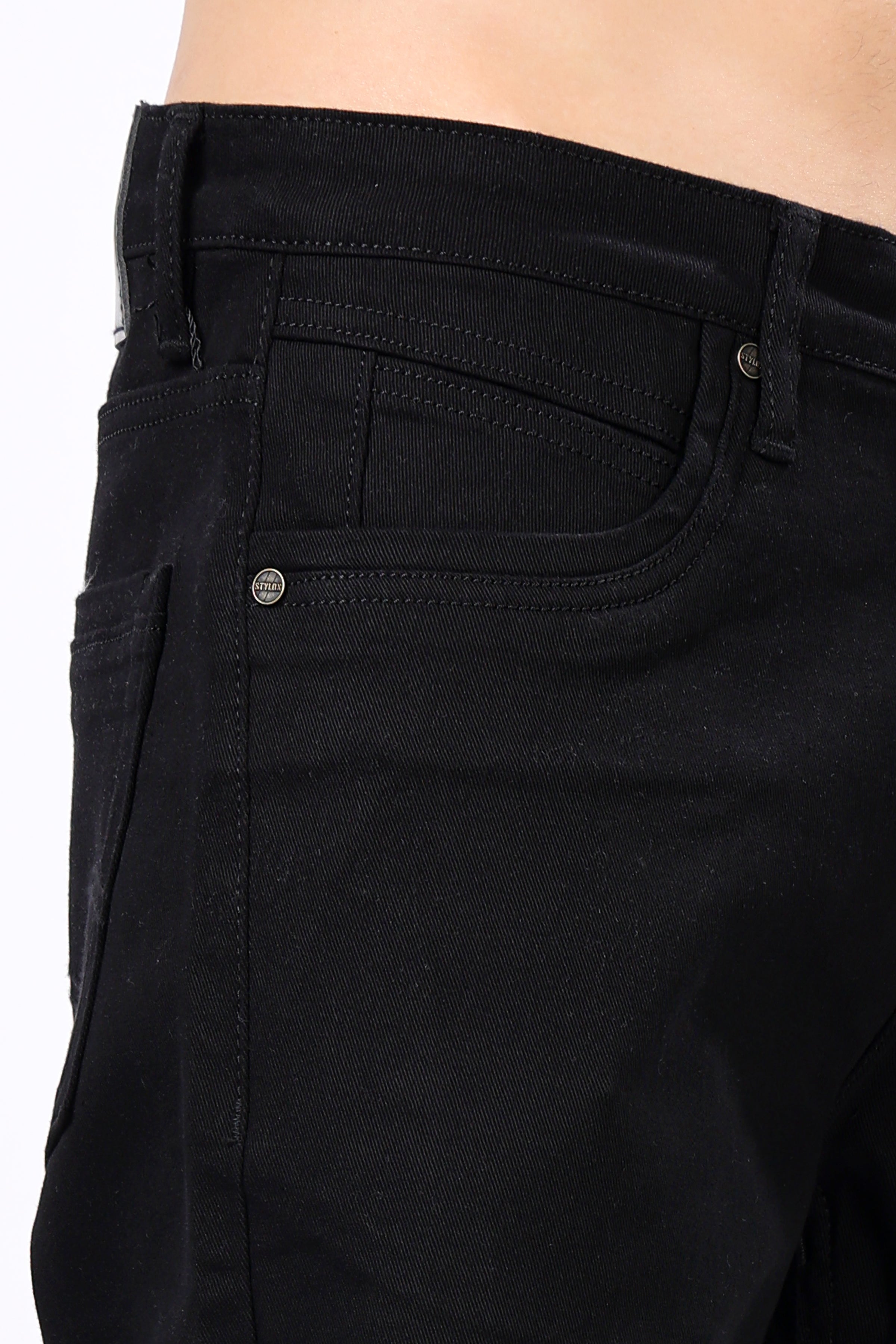 Stylox Men's Comfort Fit Denim Jeans - Stylox