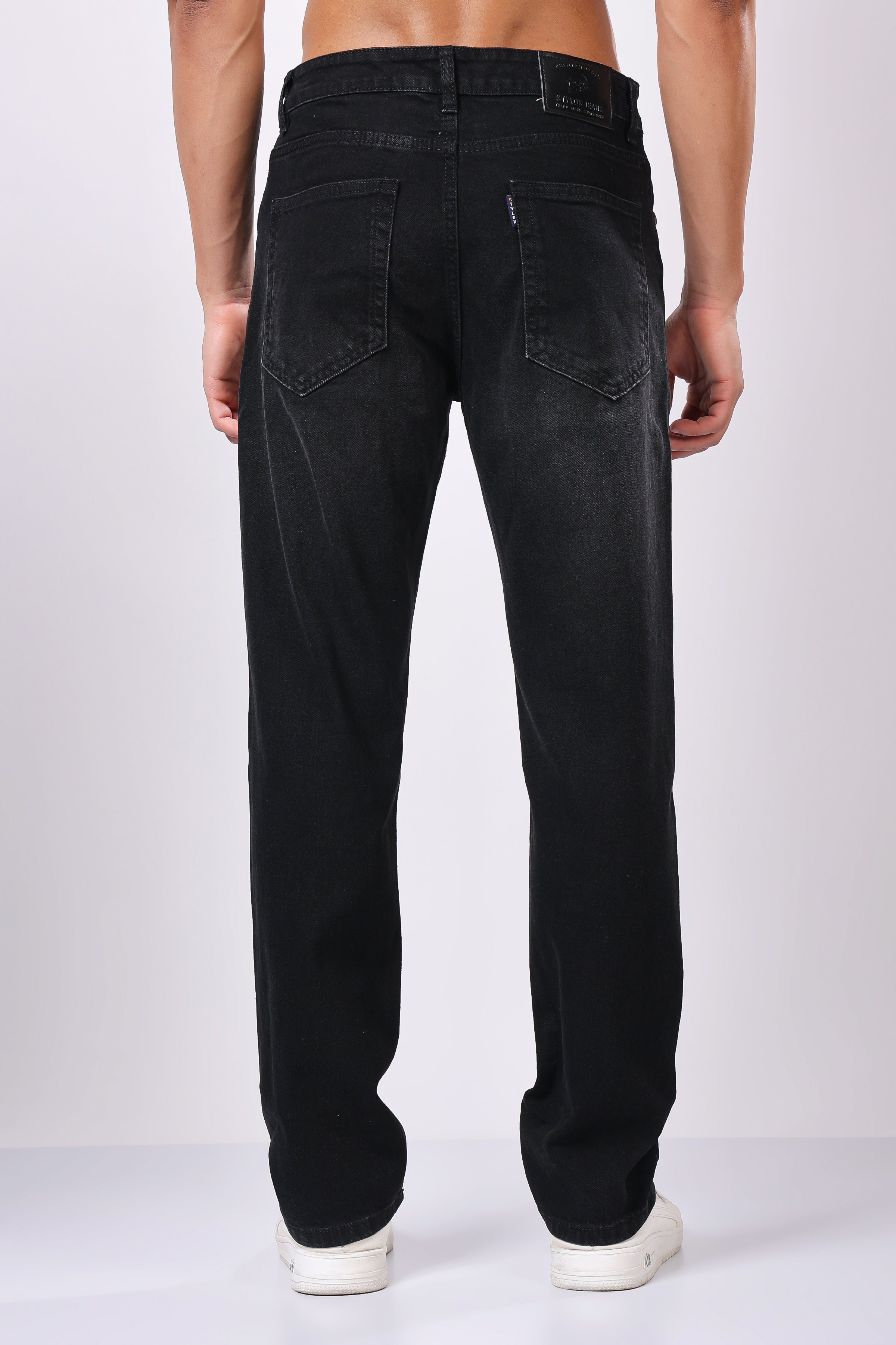 Stylox Relaxed Fit Men's Denim Jeans - Grey, Dark Grey, Mid Grey, Fossil Grey | J-022 - Stylox
