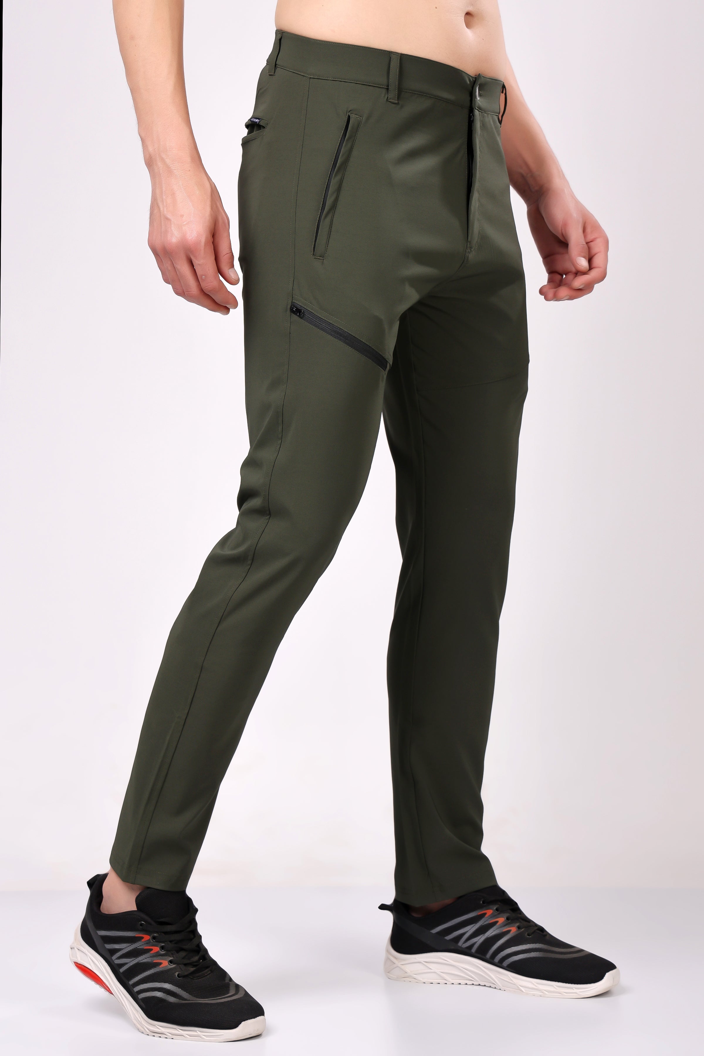 Stylox Men’s Classic Fit Trousers – Comfortable Formal & Casual Wear