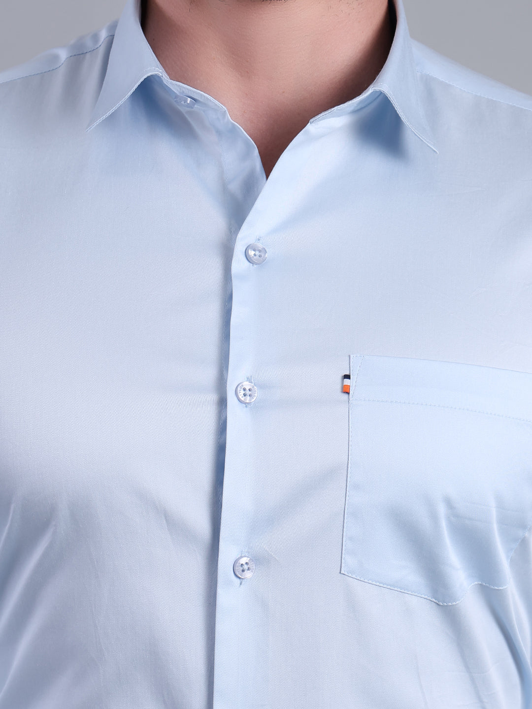 Stylox Men’s Slim Fit Satin Shirt | Premium Solid Formal Shirt for Office &amp; Party Wear | Full Sleeve Smooth Finish Shirt