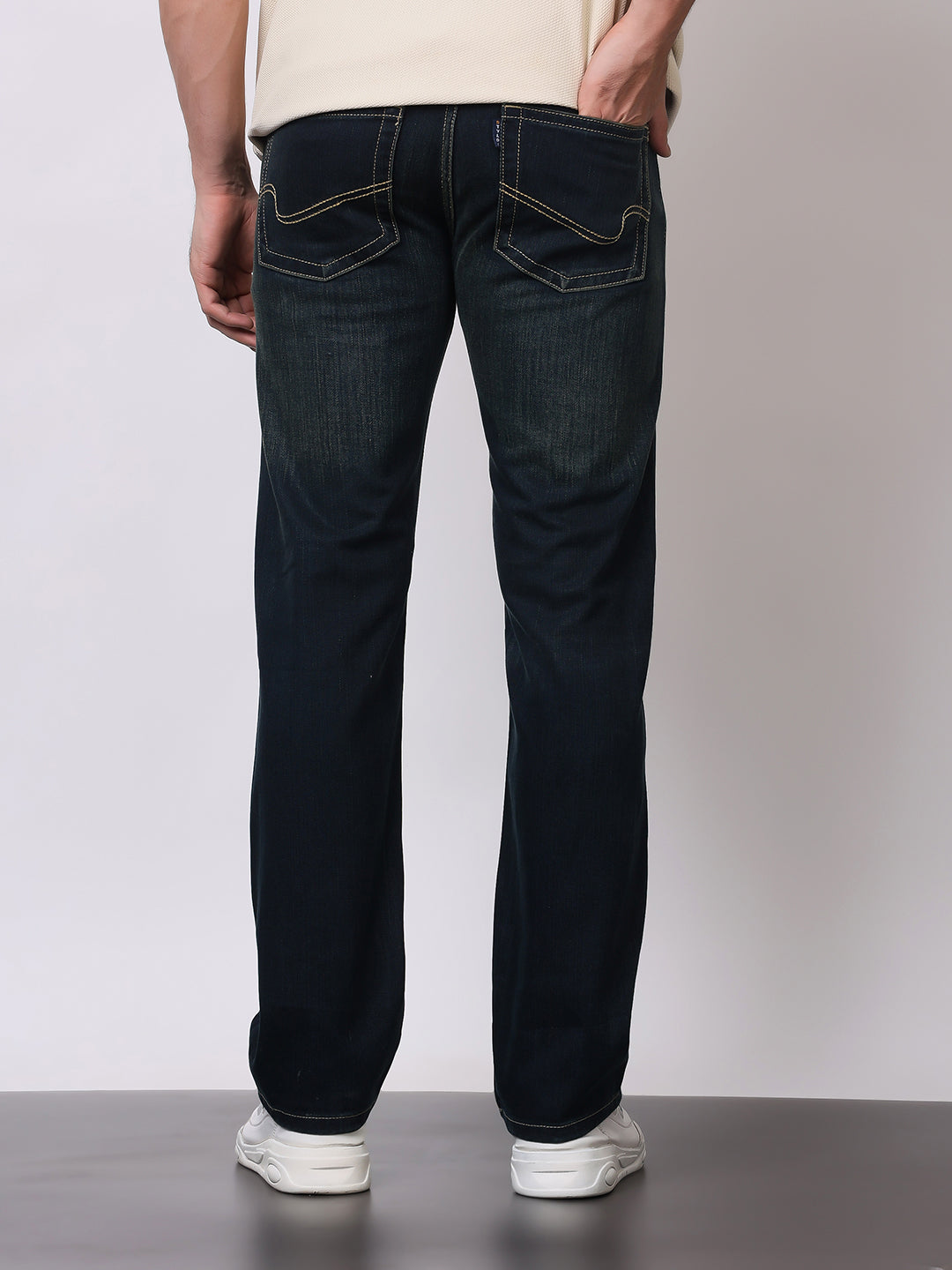 Stylox Men’s Comfort Fit Denim Jeans | Stylish Mid-Rise Jeans | Perfect for Work & Weekend Wear - Stylox