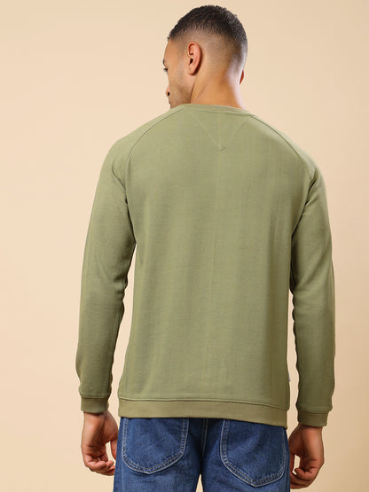 Stylox Men’s Round Neck Full Sleeve Sweatshirt – Classic Fit, Soft Fabric &amp; Cozy Winter Wear