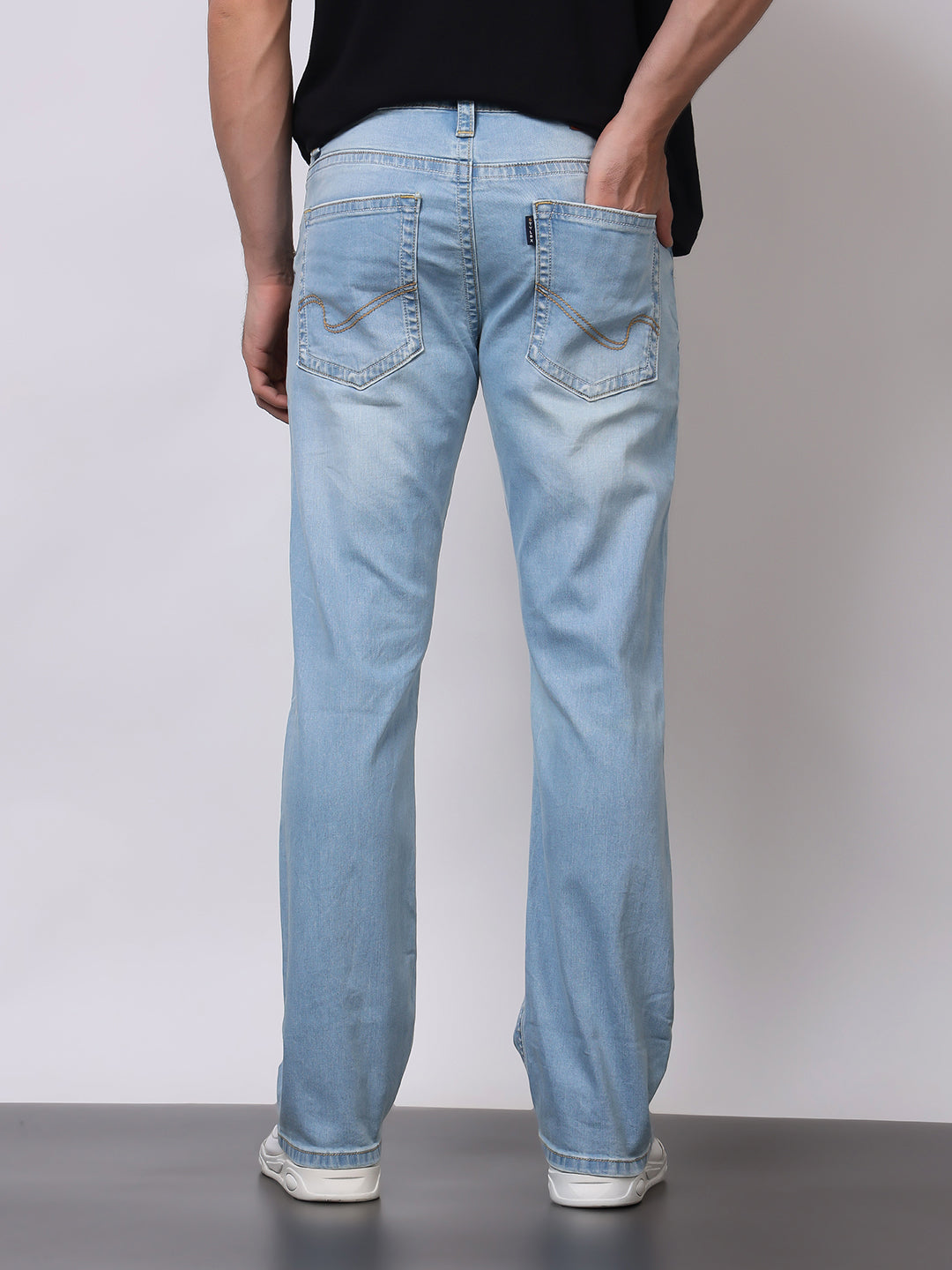 Stylox Men’s Bootcut Fit Jeans – Classic Flared Denim with Modern Comfort - Stylox