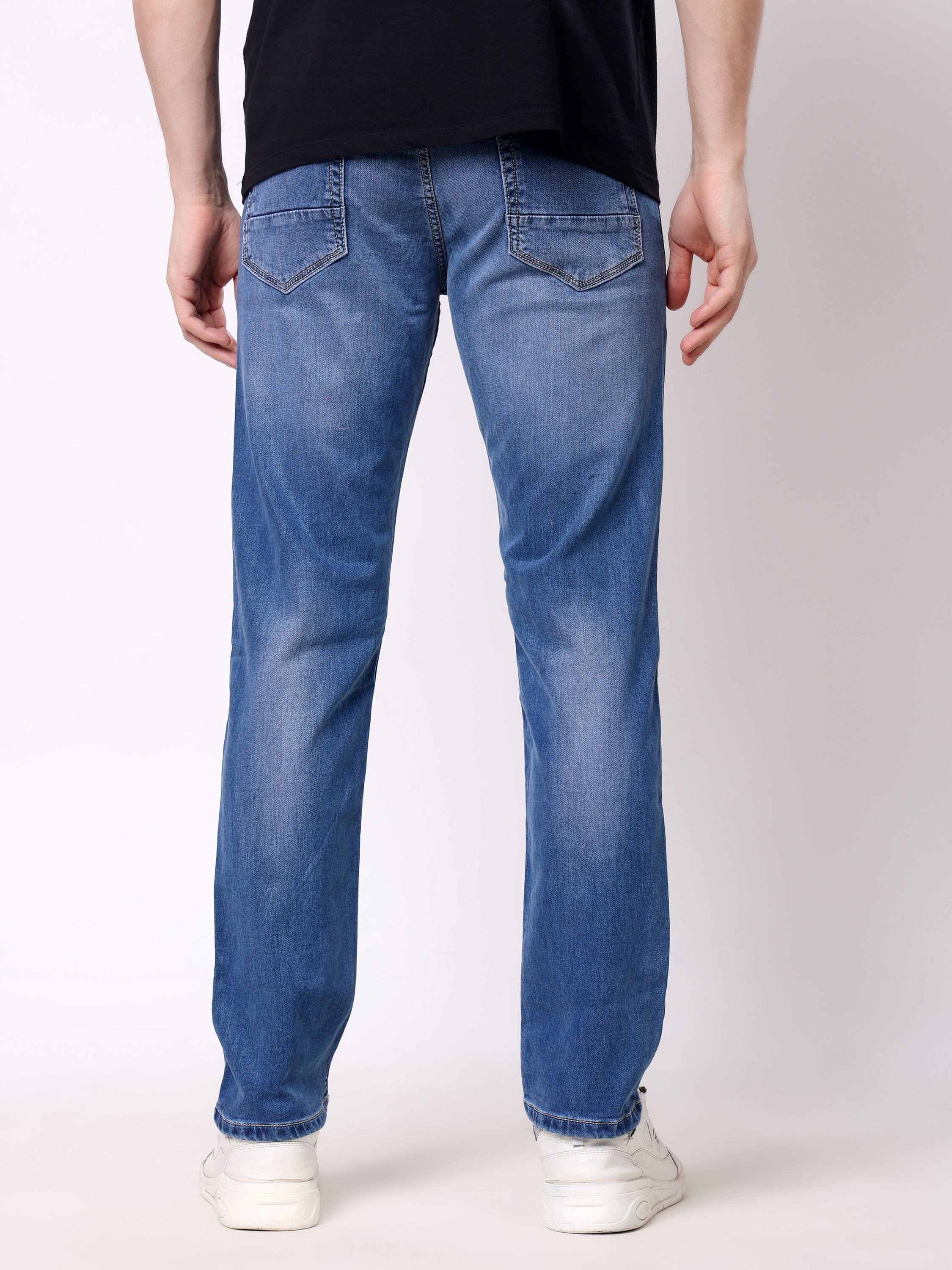Stylox Men’s Stretchable Slim Fit Casual Denim Jeans - Stylox