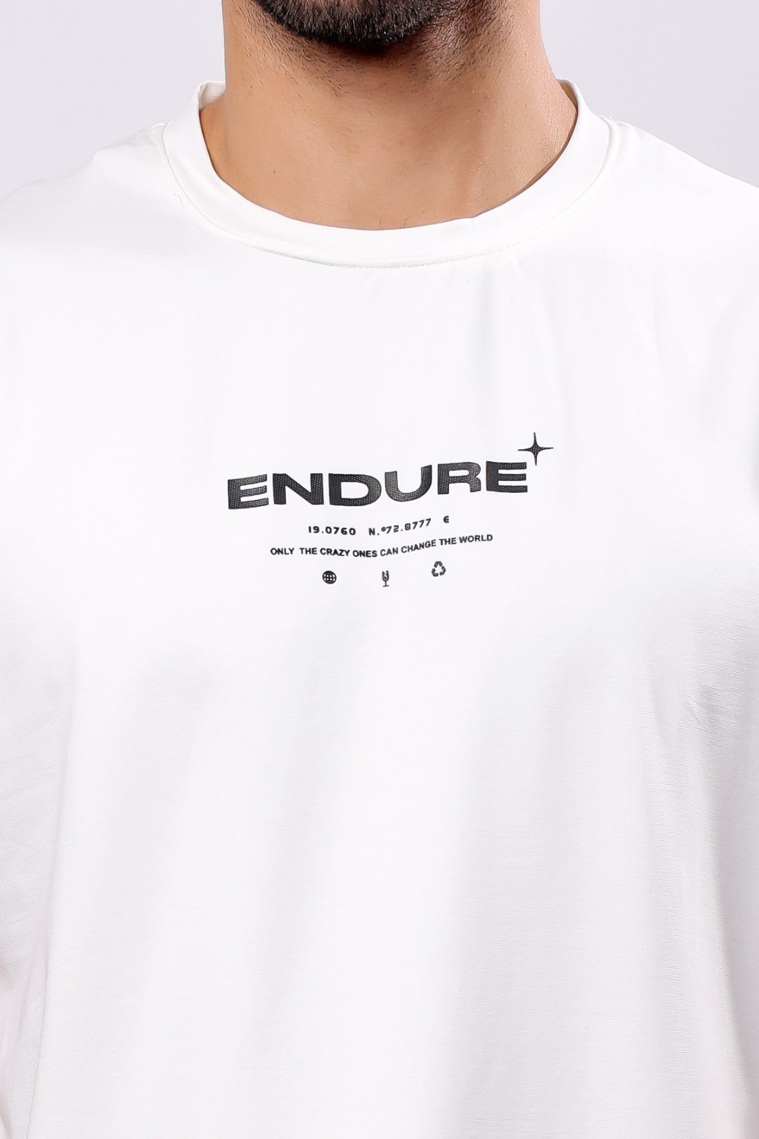 STYLOX MEN CREW NECK PRINTED T-SHIRT - Stylox