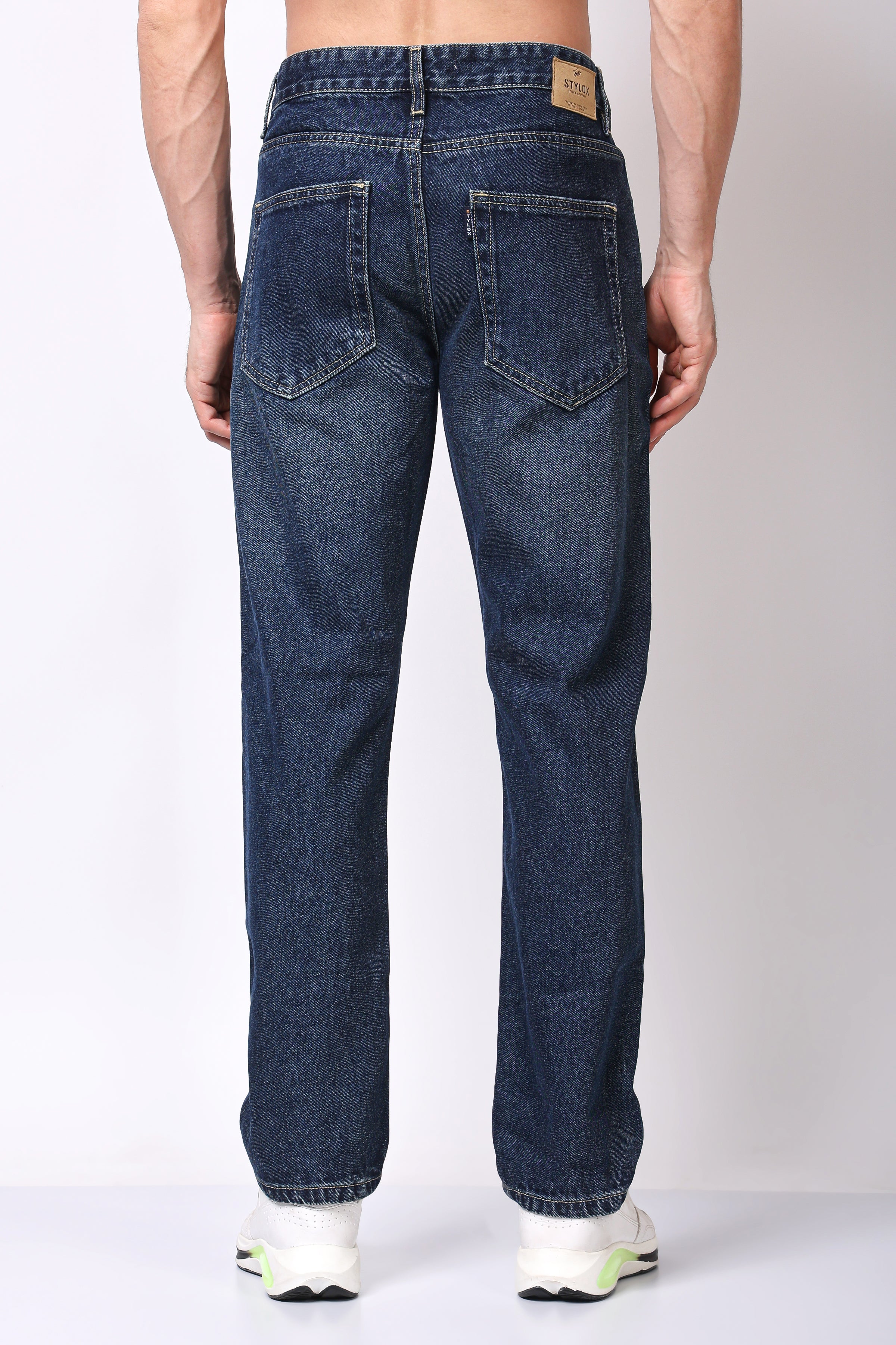 Stylox Men’s Relaxed Fit Jeans – Easygoing Denim with Maximum Comfort