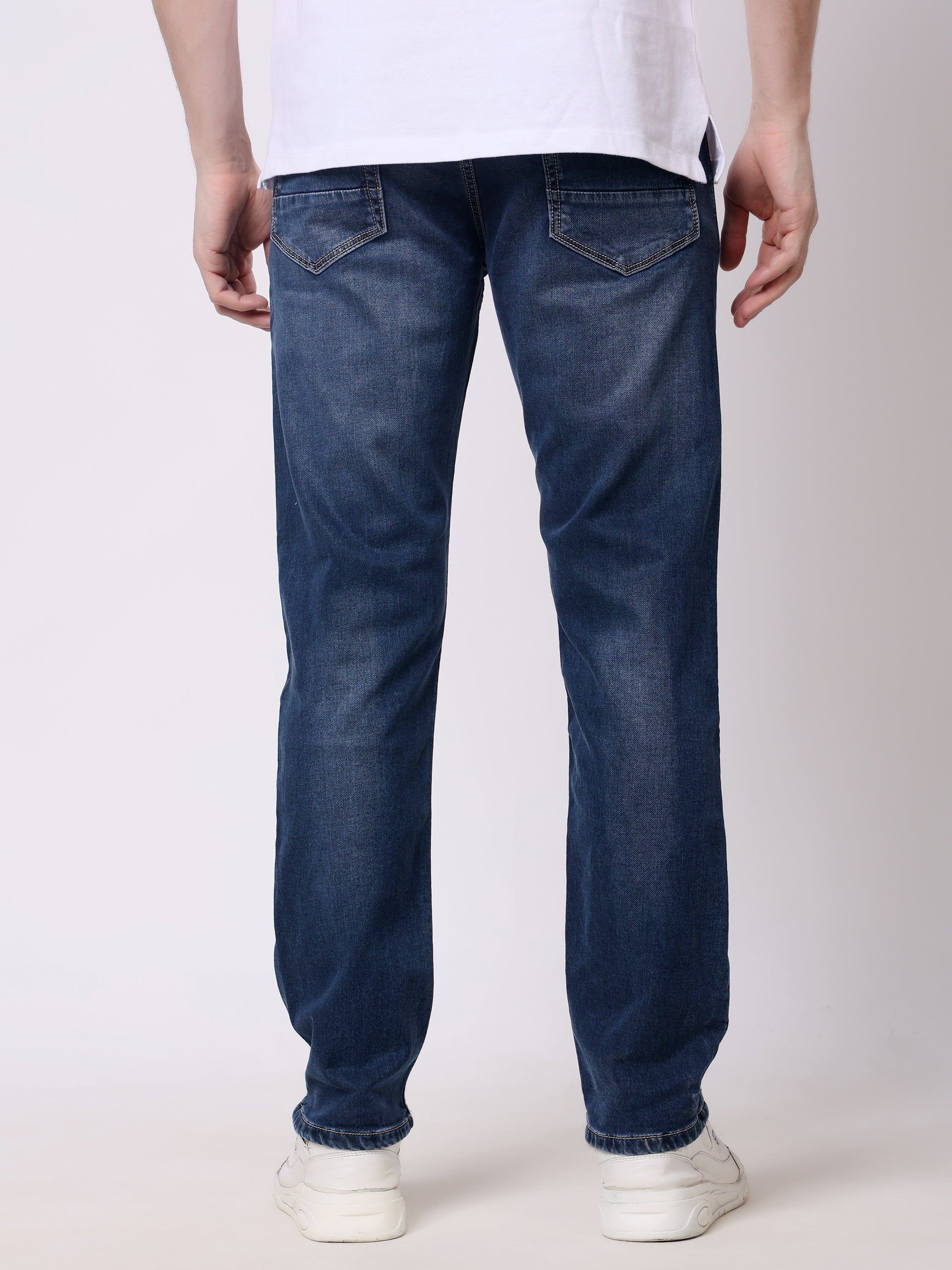 Stylox Men’s Stretchable Slim Fit Casual Denim Jeans - Stylox