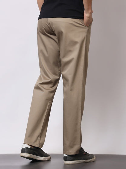Stylox Men’s Premium Straight Fit Cotton Trousers – Casual &amp; Office Wear Pants - Stylox