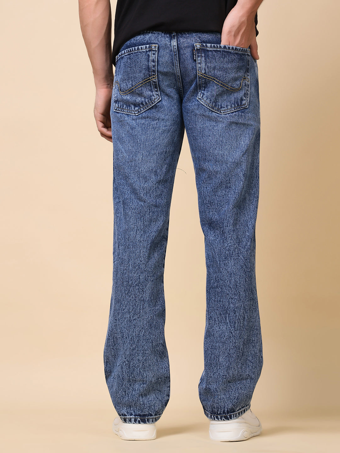 Stylox Men’s Comfort Fit Denim Jeans | Stylish Mid-Rise Jeans | Perfect for Work & Weekend Wear - Stylox