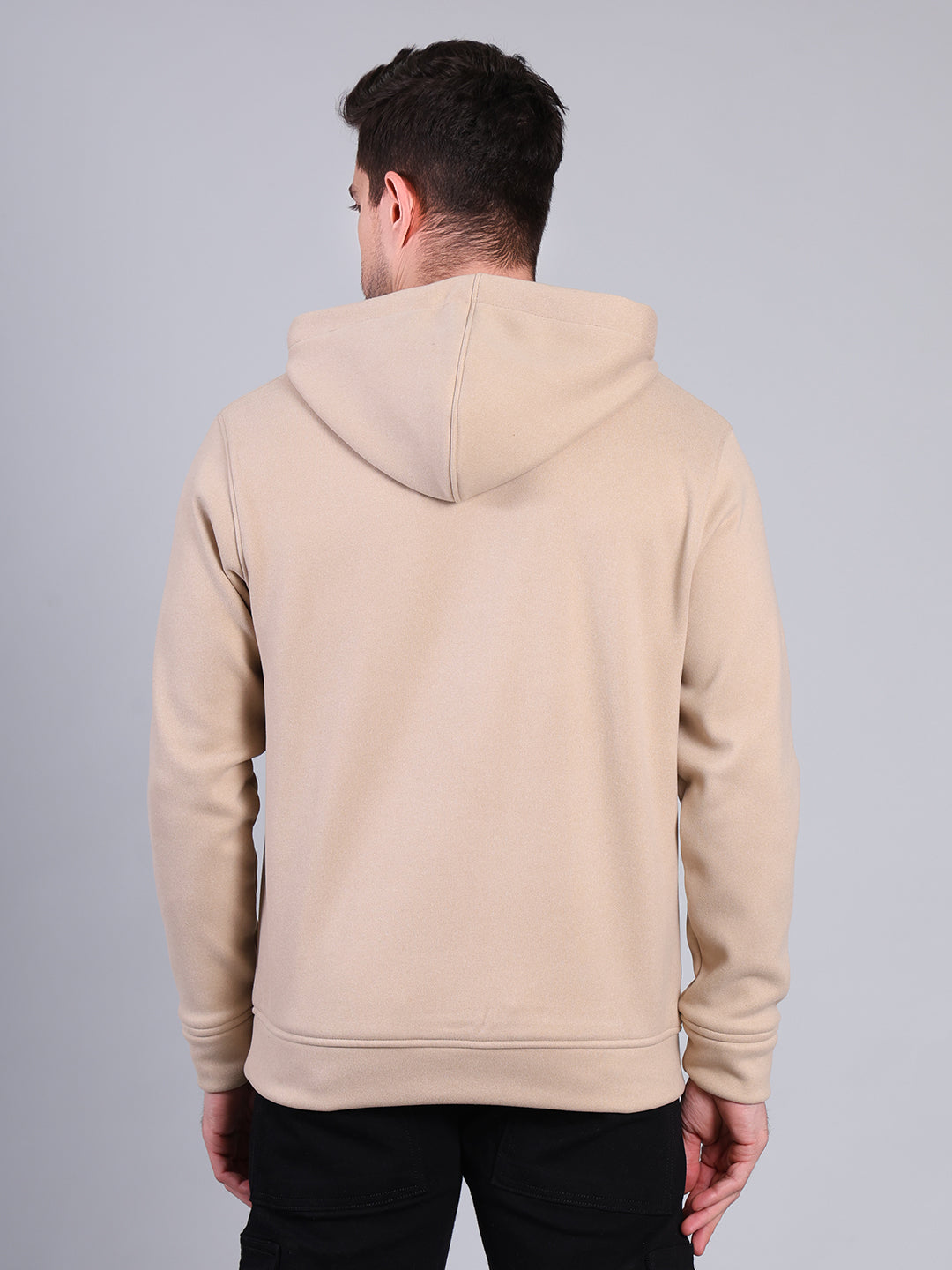 Stylox Men’s Winter Hooded Sweatshirt | Printed Pullover Hoodie with Kangaroo Pocket | Warm Casual Wear