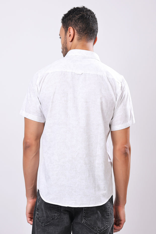 STYLOX HALF SLEEVE PRINTED CASUAL SHIRT