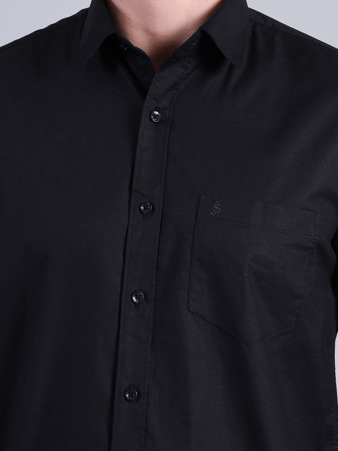 Stylox Men’s Solid Casual Shirt | Full Sleeve Regular Fit Shirt for Everyday Wear