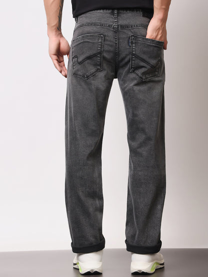 Stylox Men’s Comfort Fit Solid Jeans | Premium Stretchable Plain Denim Jeans for Men | Mid-Rise Relaxed Fit Jeans