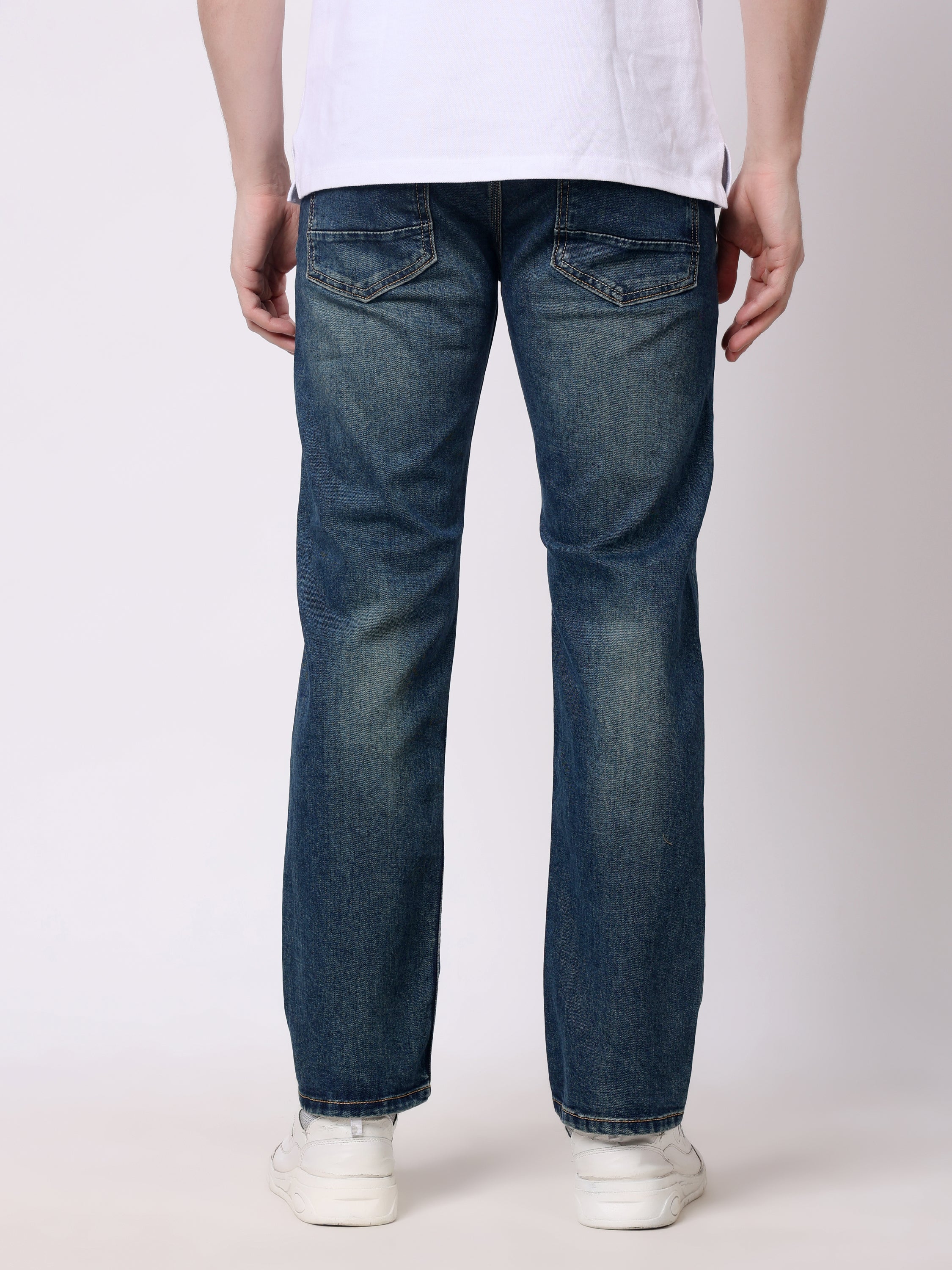 Stylox Men’s Stretchable Comfort Fit Denim Jeans - Stylox