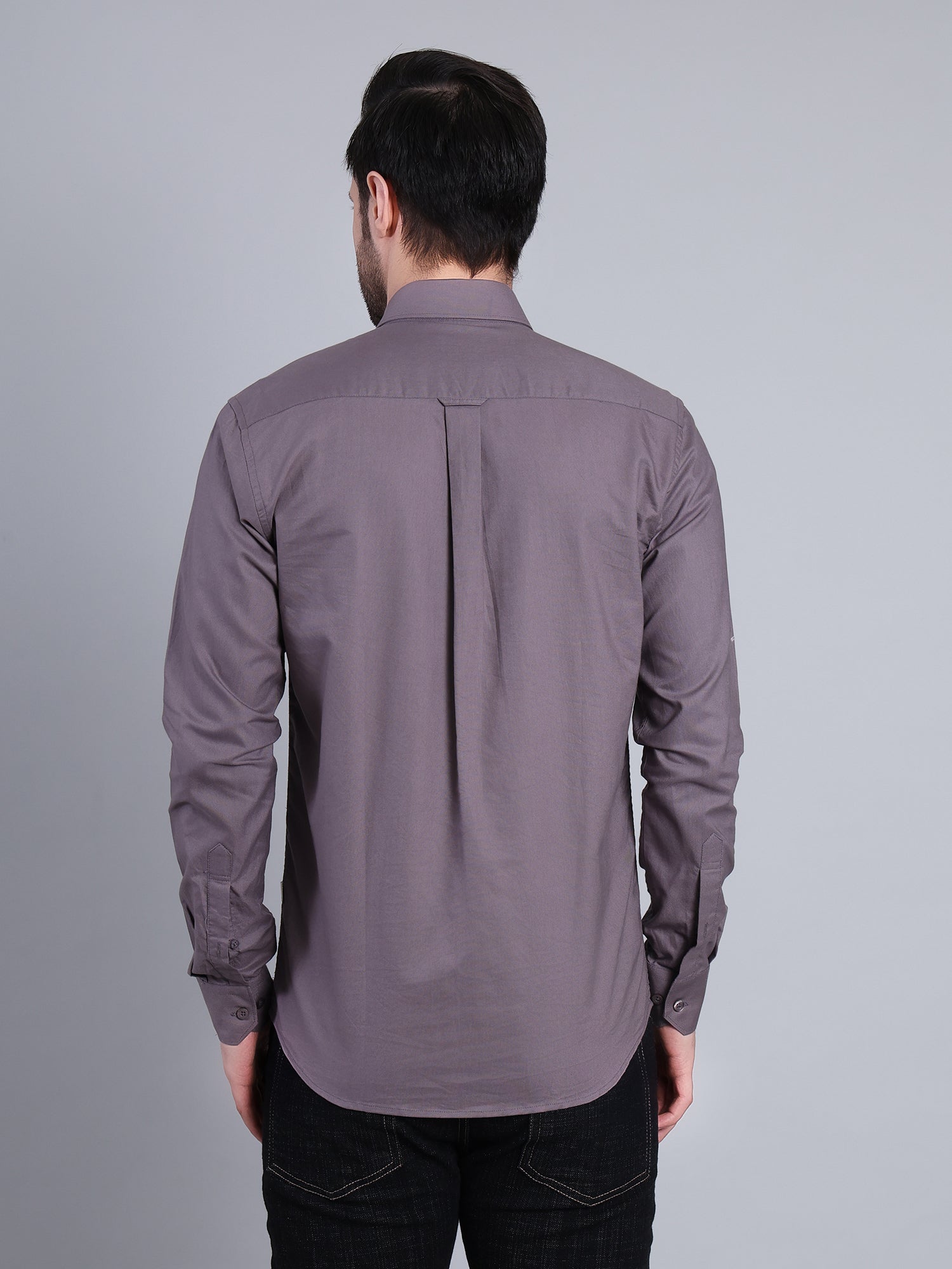 Stylox Men’s Regular Fit Full Sleeve Solid Casual Shirt for Everyday & Office Wear - Stylox