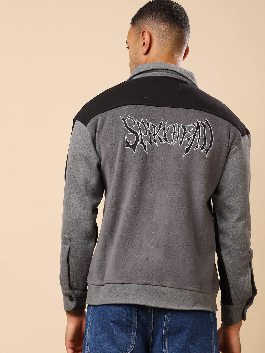 Stylox Men’s Shacket with Button Closure – Stylish Jacket for Every Season