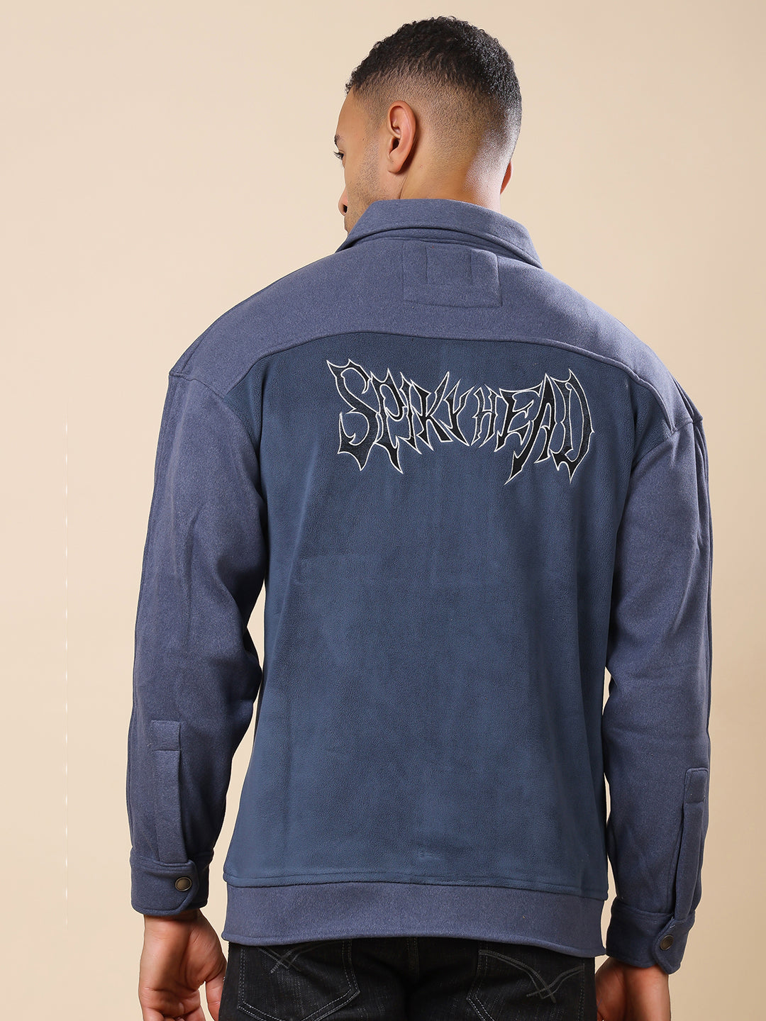 Stylox Men’s Shacket with Button Closure – Stylish Jacket for Every Season