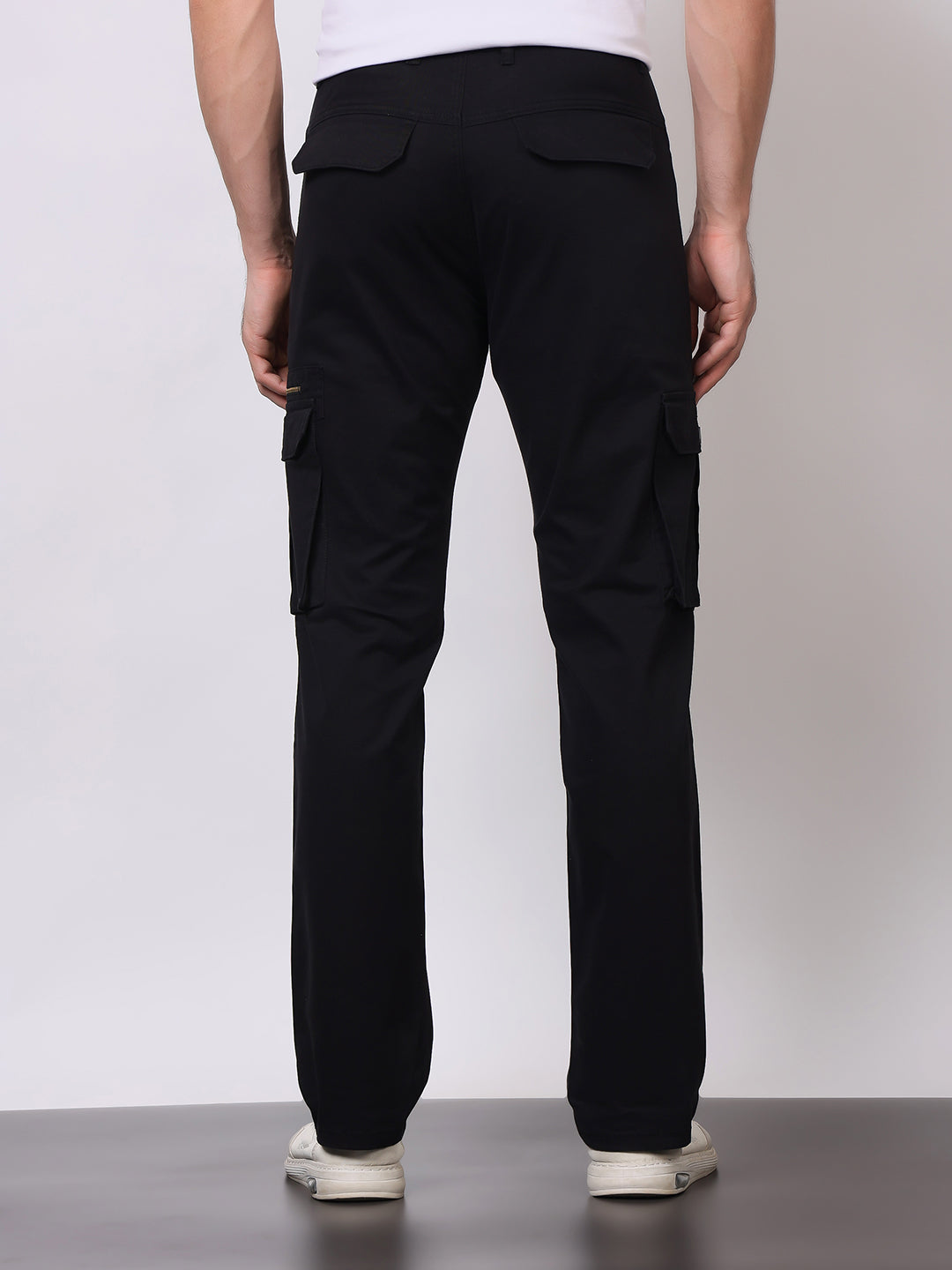 Stylox Men’s Slim Fit Cargo Pants | Cotton Casual Trousers with Multi Pockets | Stylish Outdoor &amp; Everyday Wear Cargos for Men