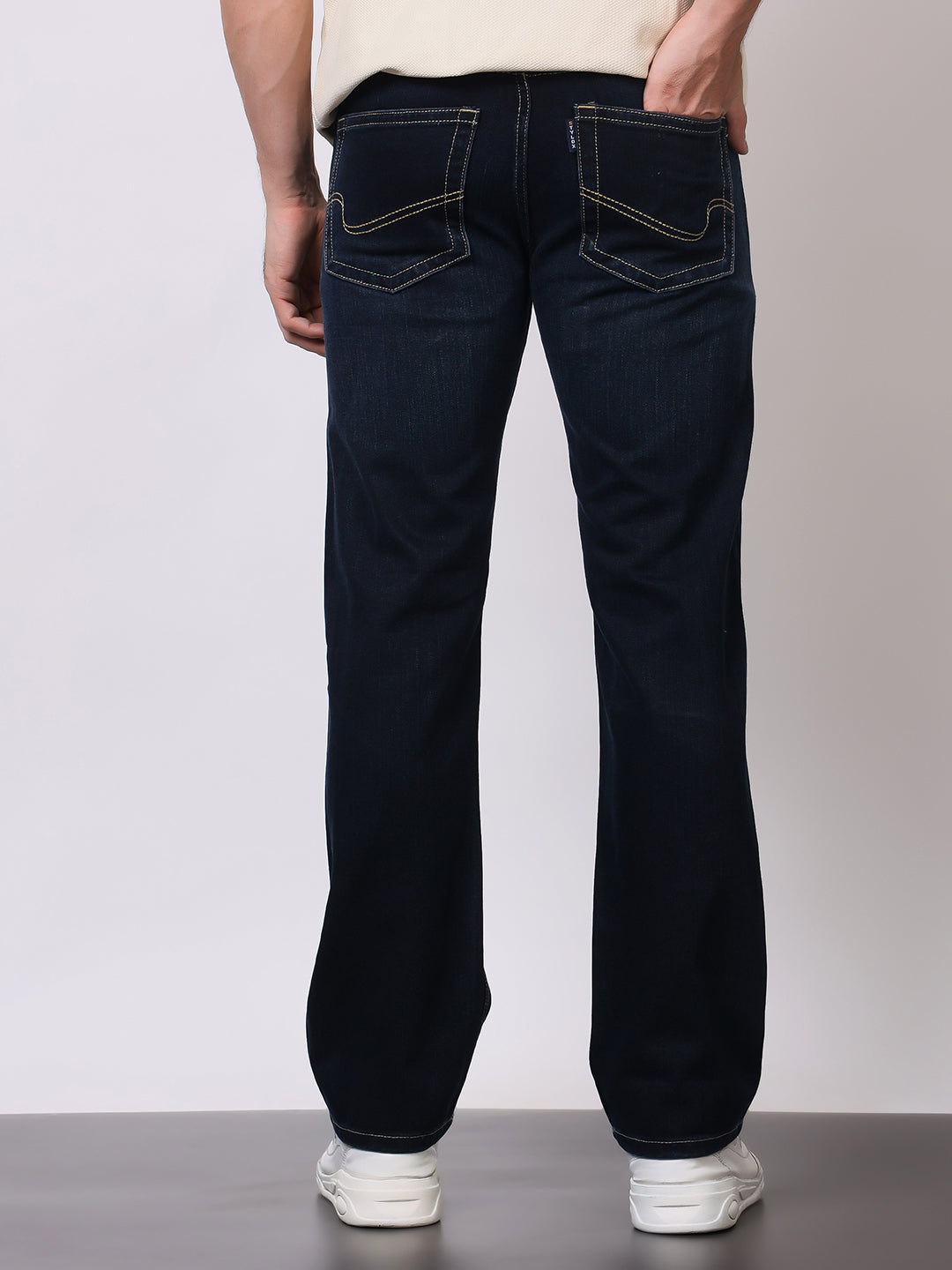 Stylox Premium Comfort Fit Jeans for Men | Soft Cotton Denim | Relaxed Everyday Casual Wear - Stylox