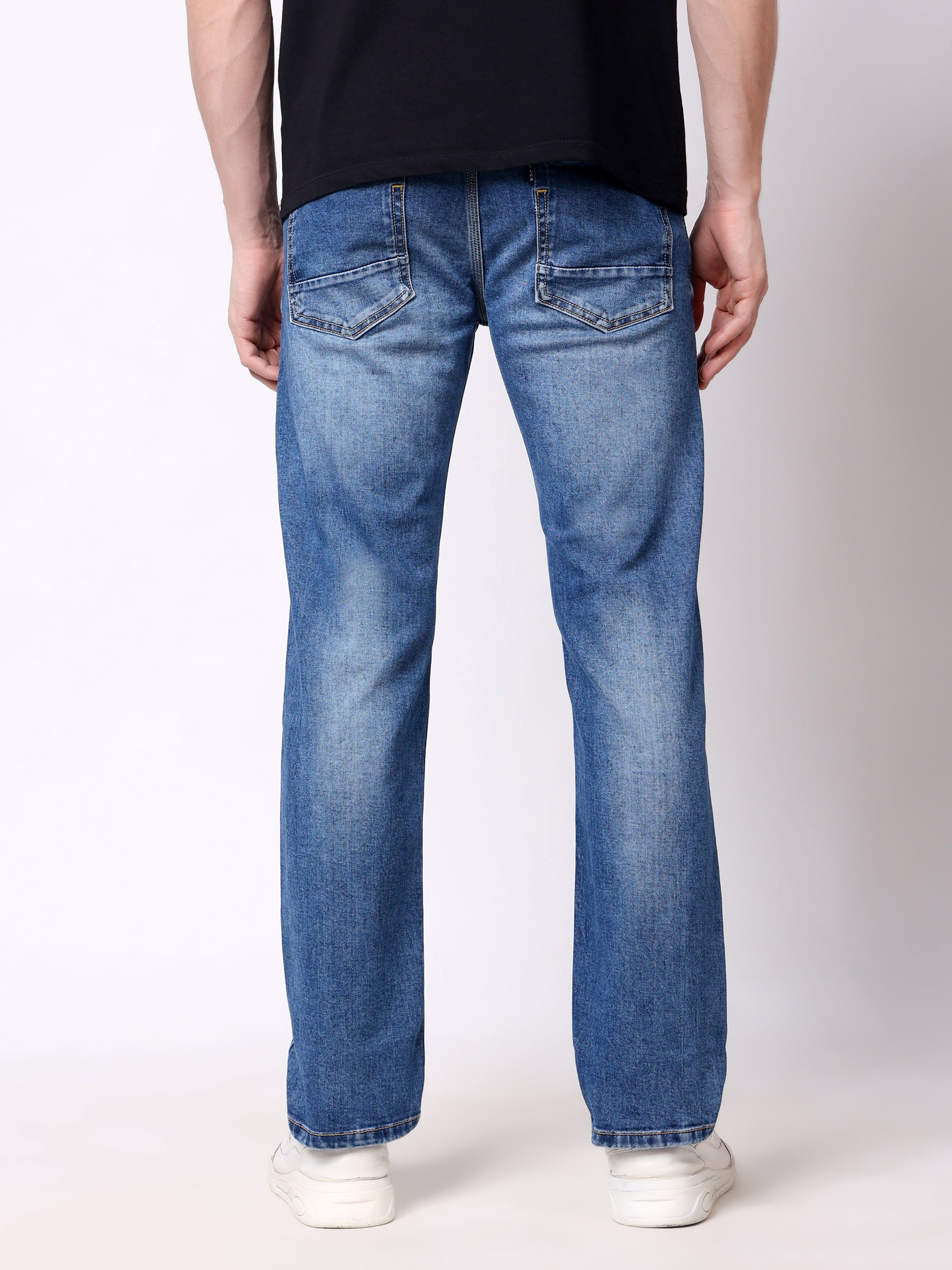 Stylox Men’s Stretchable Comfort Fit Denim Jeans - Stylox