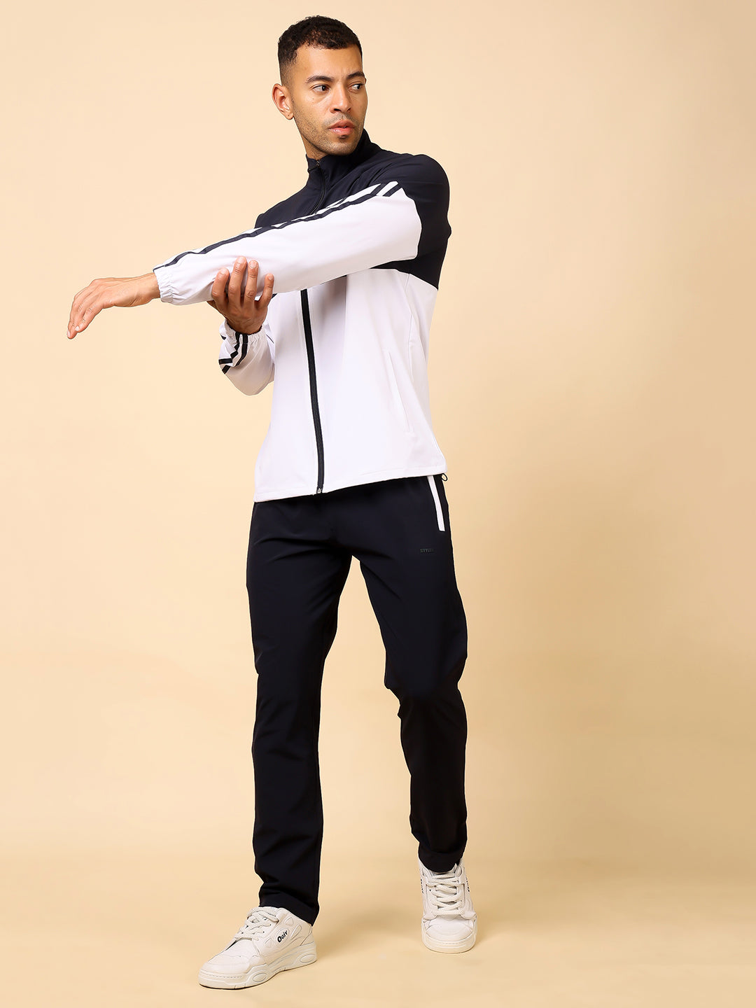 Stylox Men’s Tracksuit – Stylish Full Set for Sports, Gym & Casual Wear (Navy)