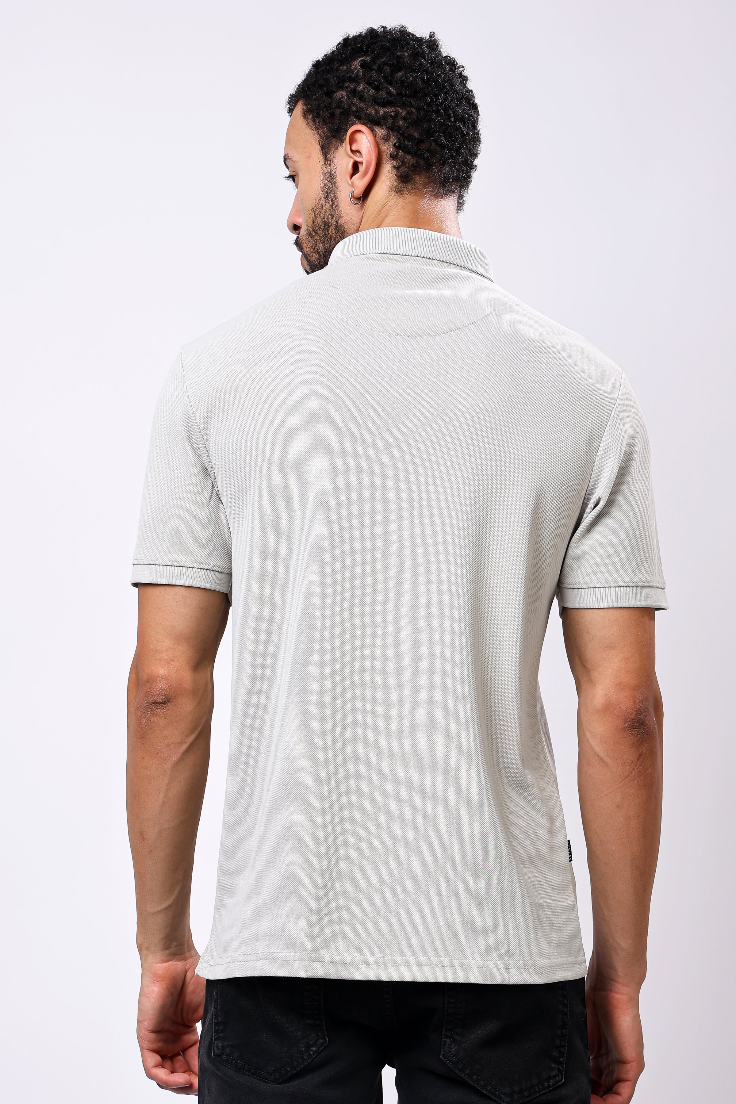 Stylox Solid Polo T-Shirt For Men - Stylox