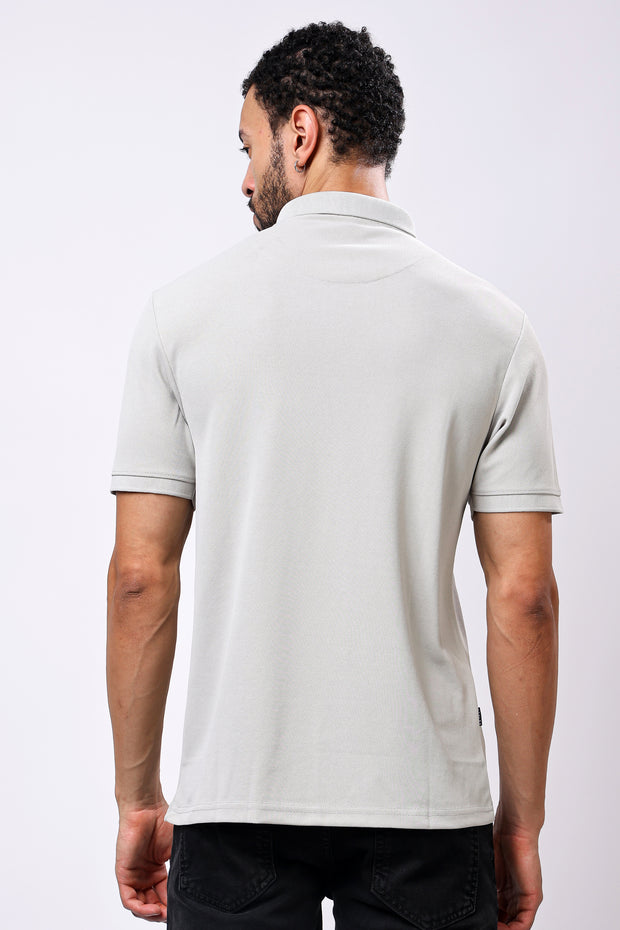Stylox Solid Polo T-Shirt For Men