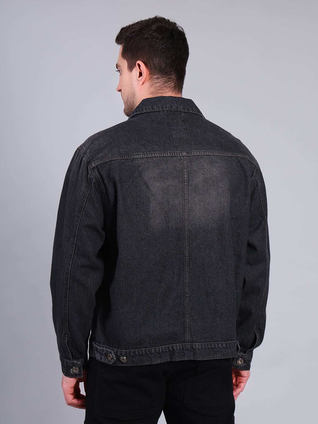 Stylox Men’s Denim Jacket | Premium Washed Denim | Casual &amp; Winter Wear Jacket