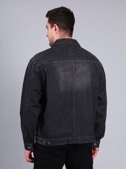 Stylox Men’s Denim Jacket | Premium Washed Denim | Casual &amp; Winter Wear Jacket