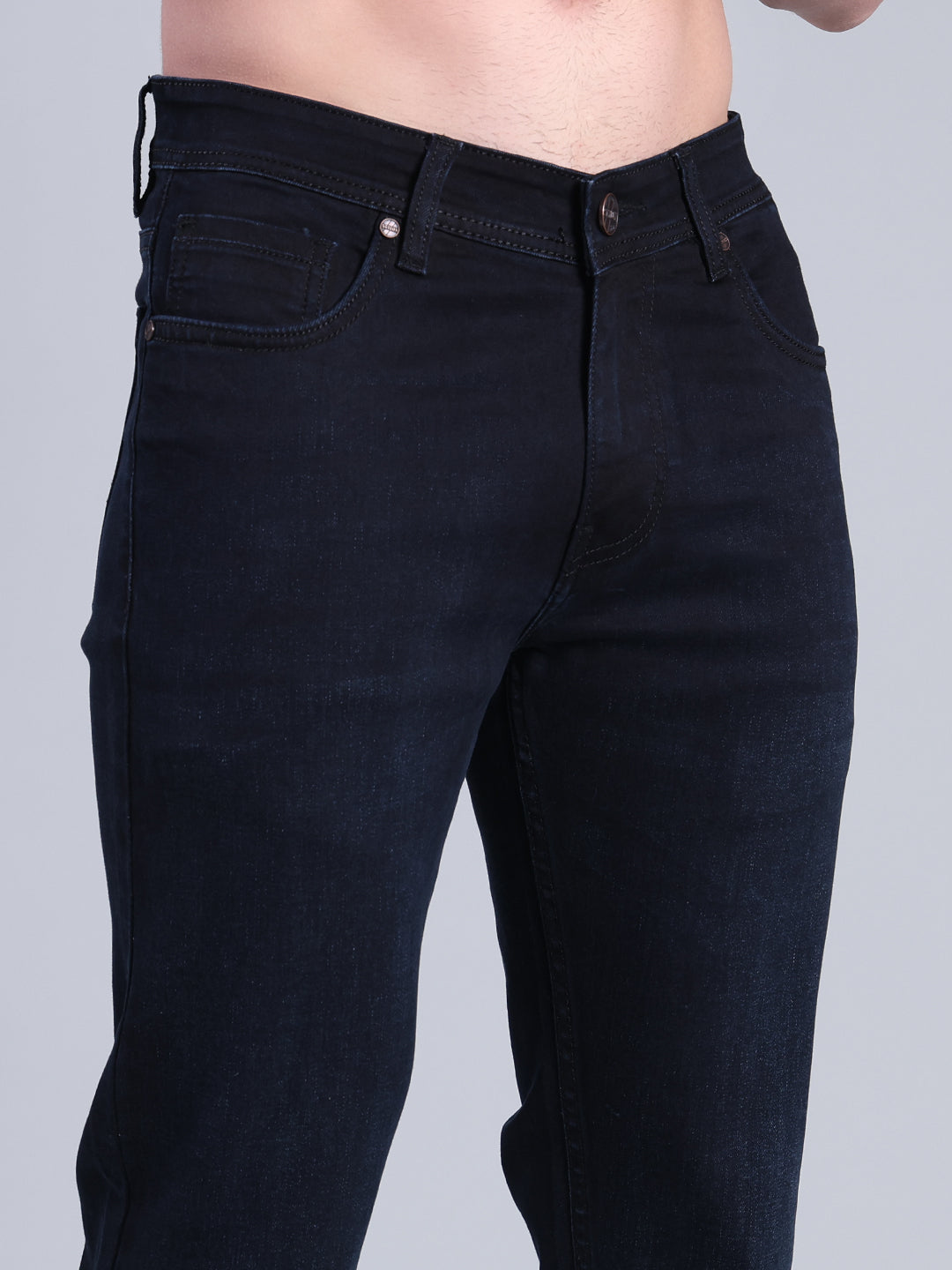 Stylox Men’s Straight Fit Jeans | Classic Denim Jeans for Men | Mid-Rise Everyday Casual Wear Jeans