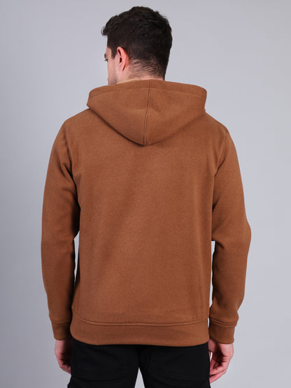 Stylox Men’s Winter Hooded Sweatshirt | Printed Pullover Hoodie with Kangaroo Pocket | Warm Casual Wear