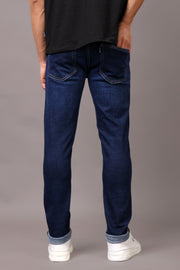 Stylox Slim Fit Jeans for Men's Dark Blue