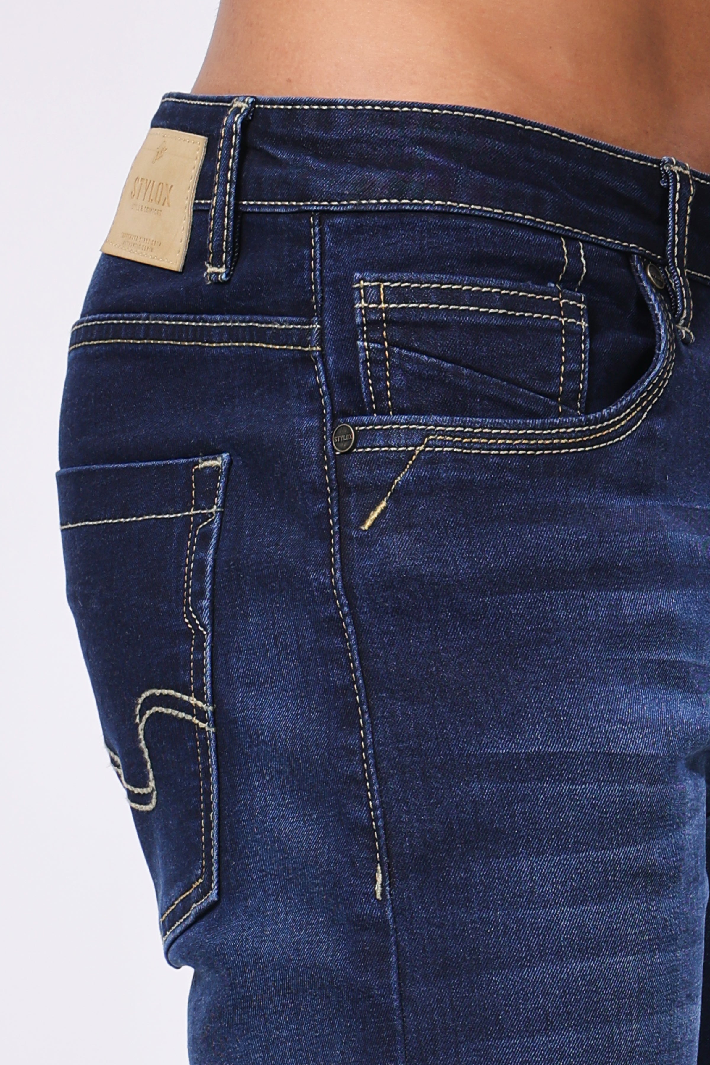Stylox Comfort Fit Jeans for Men's | Dark Blue, Light Blue, Mid Light Blue &  Mid Dark Blue |