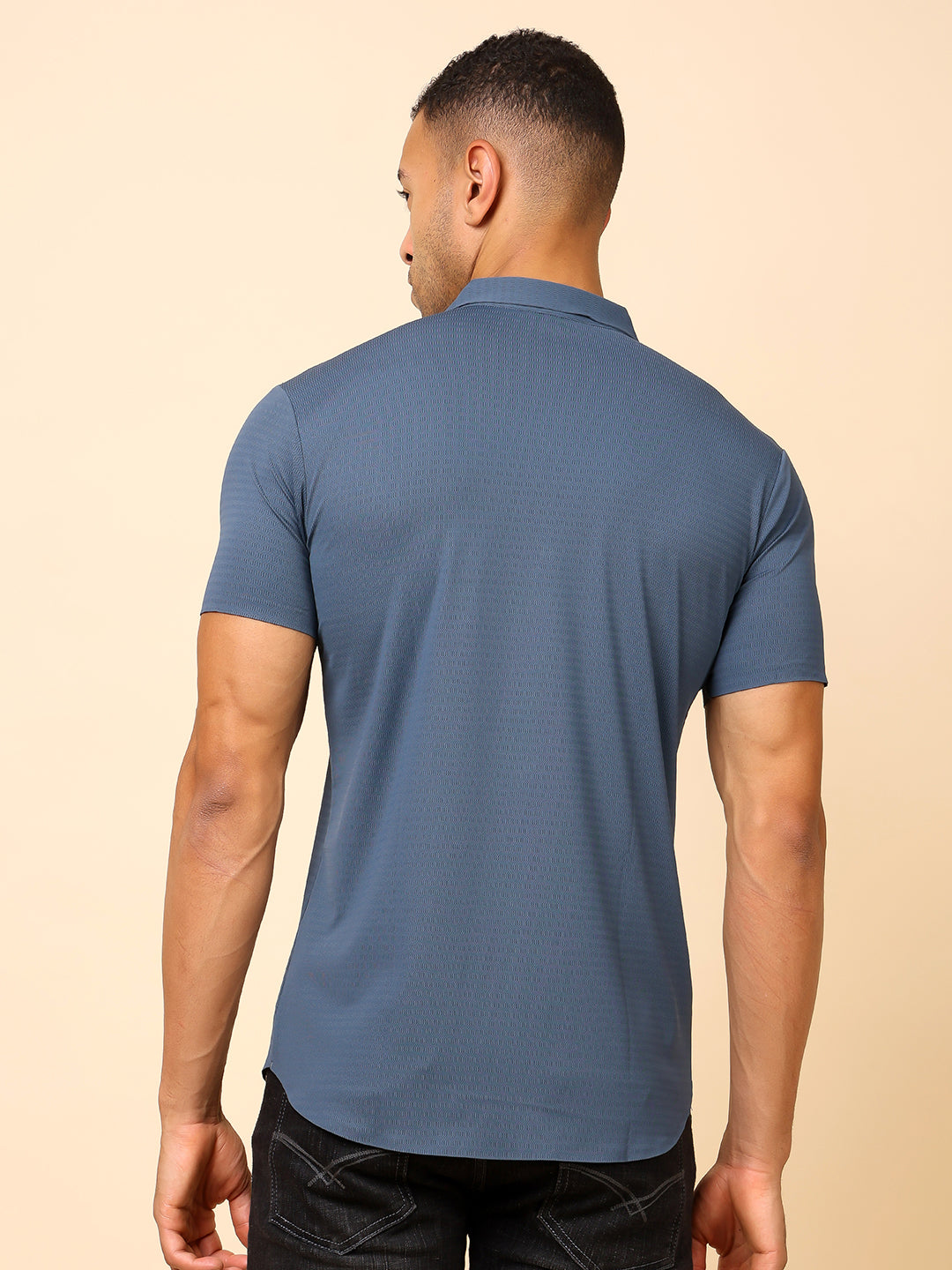Men's Regular Fit Cotton Blend Shirt | Stylish & Party Wear - Stylox