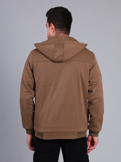 Stylox Men’s Winter Jacket with Hood | Warm Padded Jacket | Stylish Casual Outerwear