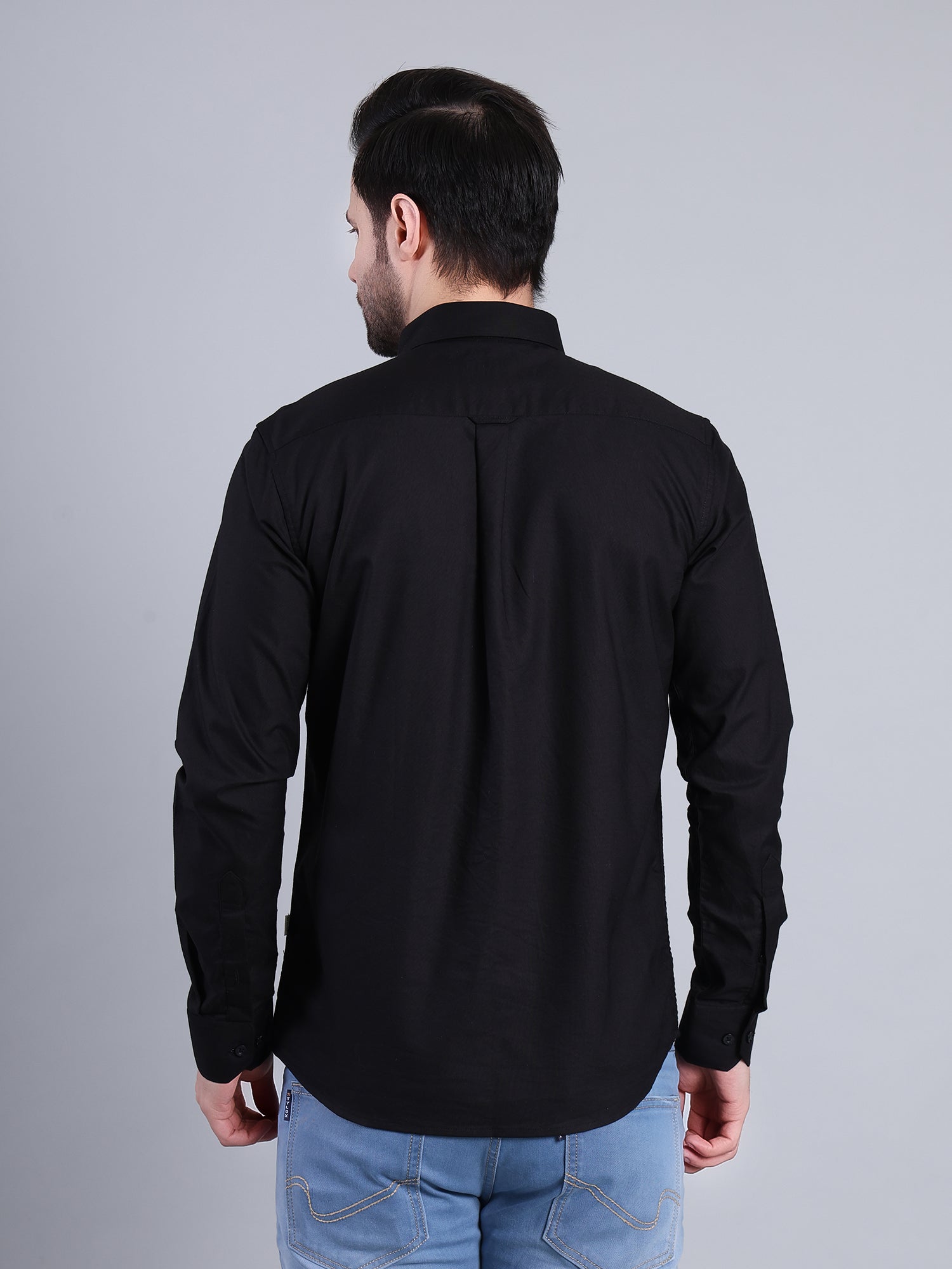 Stylox Men’s Regular Fit Full Sleeve Solid Casual Shirt for Everyday & Office Wear