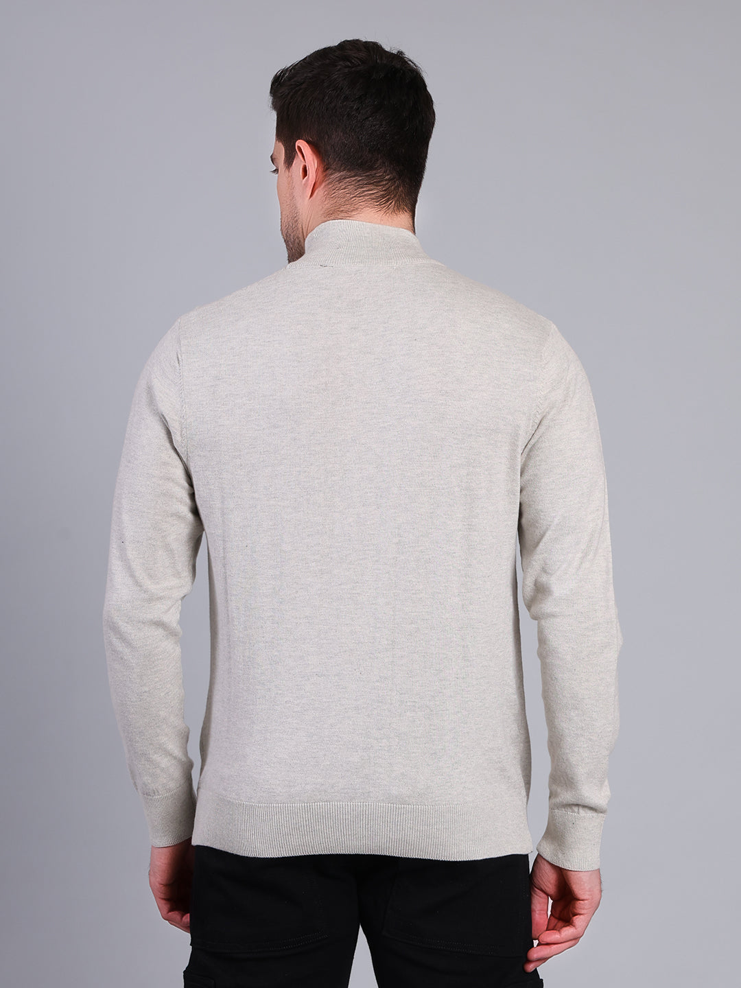 Stylox Men’s Solid Winter Sweater | Soft Knit Full Sleeve Pullover | Classic Casual Wear