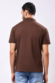 Stylox Solid Polo T-Shirt For Men