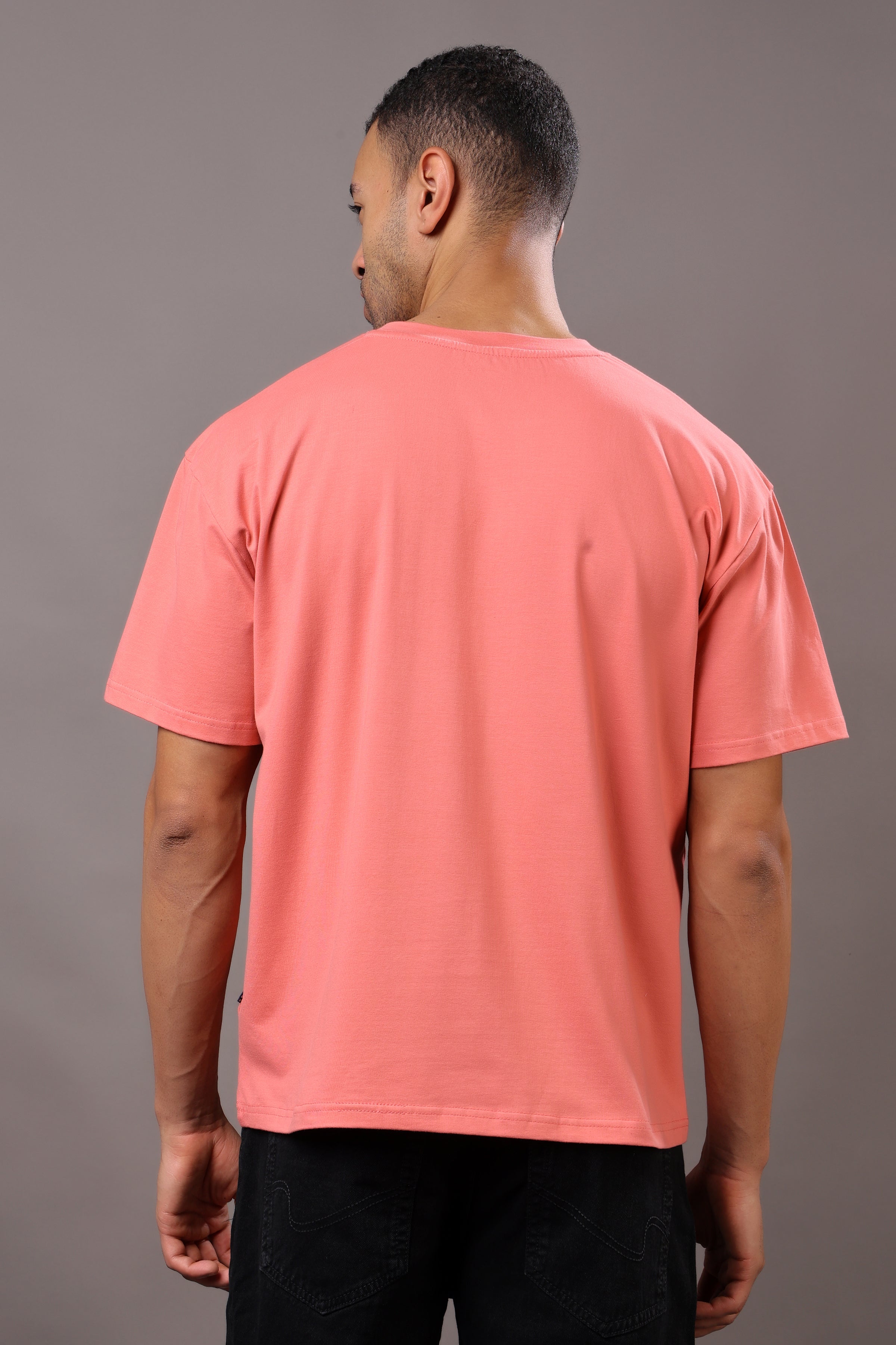 Stylox Men’s Casual Crew Neck Oversized Graphic Printed T-Shirt