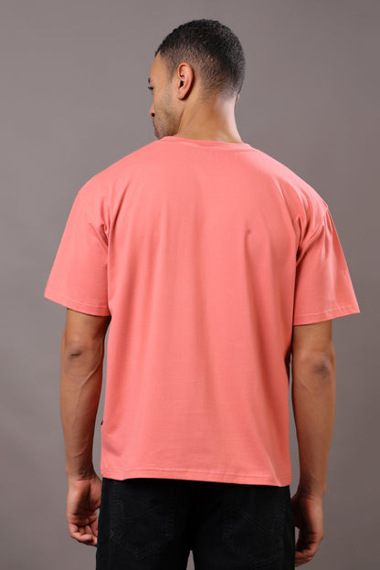 Stylox Men’s Casual Crew Neck Oversized Graphic Printed T-Shirt