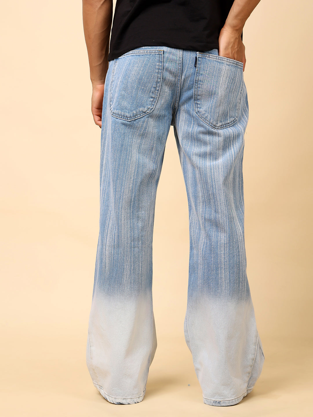 Stylox Men’s Baggy Fit Tie-Dye Washed Jeans | Street Style Denim for Trendy Look J-17 - Stylox