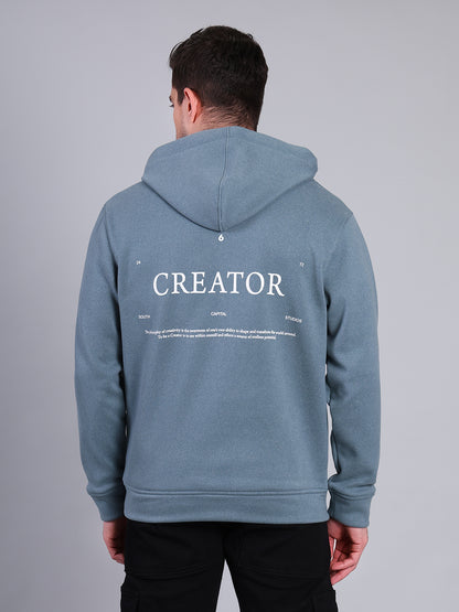 Stylox Men’s Winter Printed Hoodie | Pullover Sweatshirt with Kangaroo Pocket &amp; Hood | Warm Casual Wear