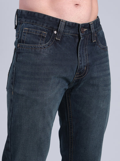 Stylox Men’s Comfort Fit Jeans | Mid Rise Straight Leg Premium Denim for Everyday Wear